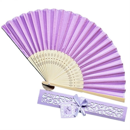 XIUH Wedding Gift Box Gift Fan Tray Carton Couple Gift Solid Color Silk Fan Light Purple
XIUH Wedding Gift Box Gift Fan Tray Carton Couple Gift Solid Color Silk Fan Light Purple