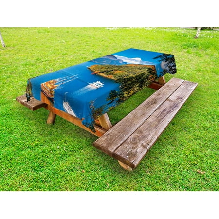 Pirate Ship Outdoor Tablecloth Lake Ashi Mount Fuji Japan Town Hakone Travel Touristic Destination Decorative Washable Fabric Picnic Tablecloth 58 X 104 Inches Green Blue Orange by Ambesonne
Pirate Ship Outdoor Tablecloth Lake Ashi Mount Fuji Japan Town Hakone Travel Touristic Destination Decorative Washable Fabric Picnic Tablecloth 58 X 104 Inches Green Blue Orange by Ambesonne