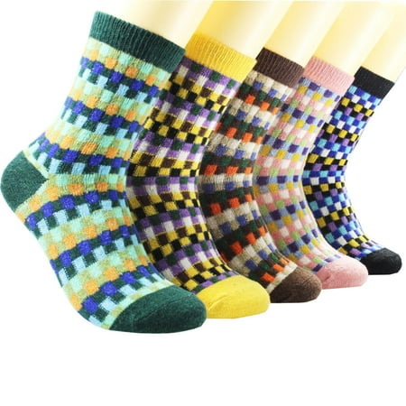 LEZMORE 5 Pack Womens Wool Socks Winter Warm Socks Thick Knit Cabin Cozy Crew Soft Socks Gifts for Women
LEZMORE 5 Pack Womens Wool Socks Winter Warm Socks Thick Knit Cabin Cozy Crew Soft Socks Gifts for Women