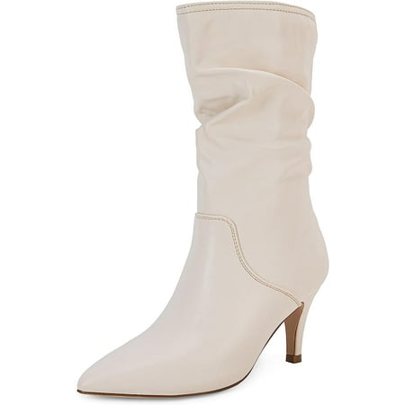 Women s Mid Calf Slouchy Boots High Heel Faux Suede Boots Pointed Toe Slip On Fashion Western Booties
Women s Mid Calf Slouchy Boots High Heel Faux Suede Boots Pointed Toe Slip On Fashion Western Booties