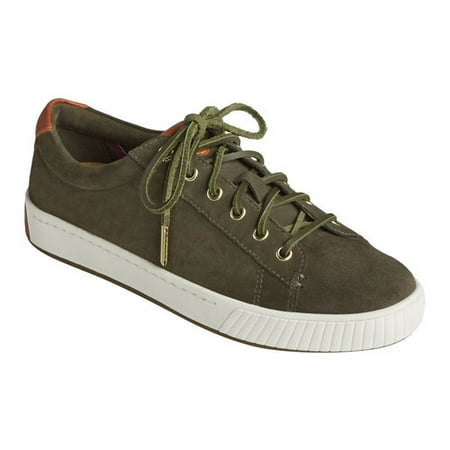 Women s Sperry Top-Sider Anchor PLUSHWAVE Lace To Toe Suede Sneaker