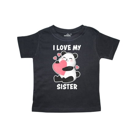 Inktastic I Love My Sister with Panda Illustration Gift Toddler Boy or Toddler Girl T-Shirt
Inktastic I Love My Sister with Panda Illustration Gift Toddler Boy or Toddler Girl T-Shirt