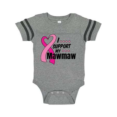 Inktastic Breast Cancer Awareness I Support My Mawmaw with Pink Ribbon Gift Baby Boy or Baby Girl Bodysuit
Inktastic Breast Cancer Awareness I Support My Mawmaw with Pink Ribbon Gift Baby Boy or Baby Girl Bodysuit