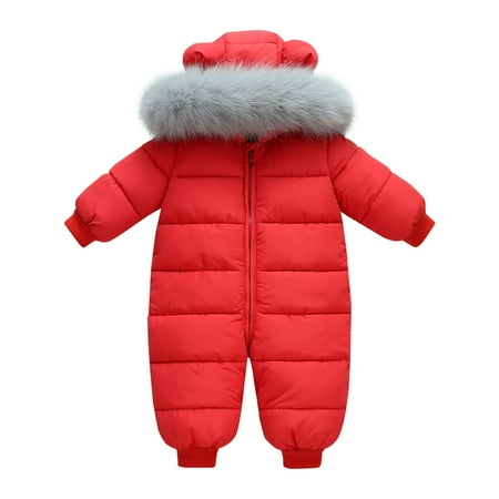 TIREOW Casual Bodysuit Overcoat for Kid s Baby Solid Color Hooded Down Jacket with Detachable Collar Thickened Jacket Comfortable Fashion Coat
TIREOW Casual Bodysuit Overcoat for Kid s Baby Solid Color Hooded Down Jacket with Detachable Collar Thickened Jacket Comfortable Fashion Coat
