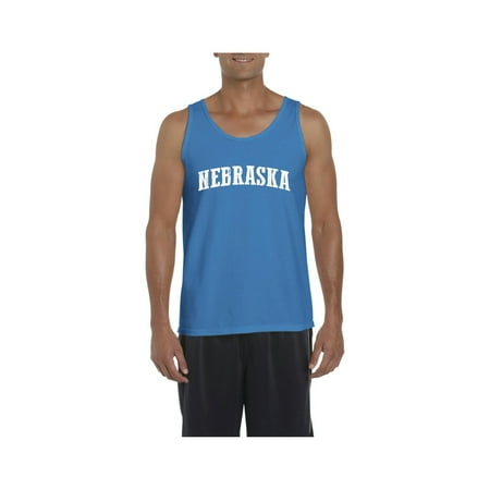 Nebraska State Flag Men Ultra Cotton Tank Top