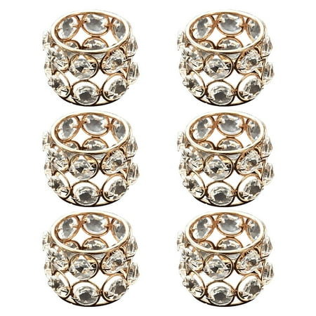 Crystal Napkin Rings Buckles for Wedding Occasions Candlelit Place Setting Dinner Table Decorative Ornaments golden
Crystal Napkin Rings Buckles for Wedding Occasions Candlelit Place Setting Dinner Table Decorative Ornaments golden