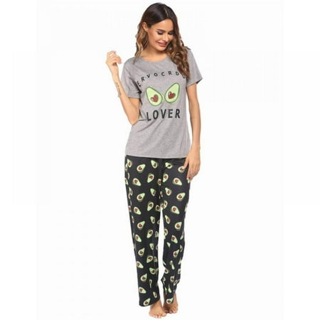 Spree Womens Pajamas Set Short Sleeves Sleepwear Top + Pants Stretchy Sets S-2XL
Spree Womens Pajamas Set Short Sleeves Sleepwear Top + Pants Stretchy Sets S-2XL