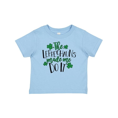 Inktastic St. Patrick s Day the Leprechauns Made Me Do It Boys or Girls Baby T-Shirt
Inktastic St. Patrick s Day the Leprechauns Made Me Do It Boys or Girls Baby T-Shirt