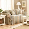 Home Trends Portsmouth Stripe Loveseat Slipcover, Multi