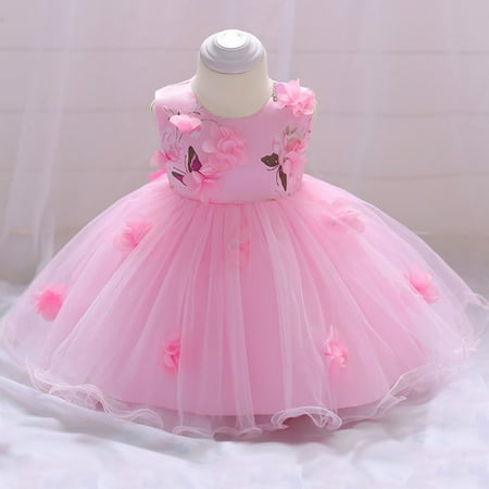 URMAGIC 9M-3T Baby Girls 3D Flower Lace Tutu Princess Dress Wedding Ball Gown Dress Birthday Dresses
URMAGIC 9M-3T Baby Girls 3D Flower Lace Tutu Princess Dress Wedding Ball Gown Dress Birthday Dresses