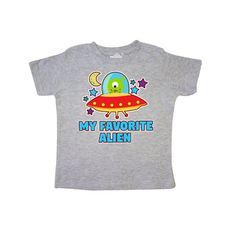 Inktastic My Favorite Alien in Spaceship with Moon and Stars Gift Toddler Boy or Toddler Girl T-Shirt
Inktastic My Favorite Alien in Spaceship with Moon and Stars Gift Toddler Boy or Toddler Girl T-Shirt