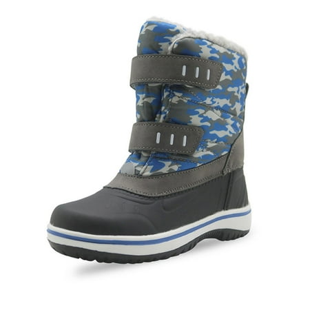 Zodanni Boy Plush Lining Duck Boot Walking Warterproof Slip Resistant Warm Casual Round Toe Winter Shoes Blue 11c
Zodanni Boy Plush Lining Duck Boot Walking Warterproof Slip Resistant Warm Casual Round Toe Winter Shoes Blue 11c
