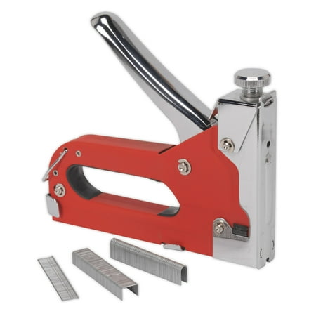 Sealey Ak7061 Staple And Nail Gun Heavy-Duty 4-14Mm