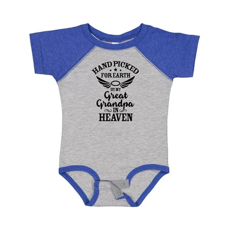 Inktastic Handpicked for Earth by My Great Grandpa in Heaven Boys or Girls Baby Bodysuit
Inktastic Handpicked for Earth by My Great Grandpa in Heaven Boys or Girls Baby Bodysuit