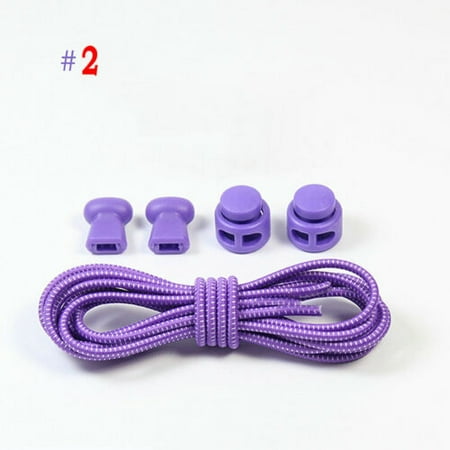 No Tie Shoe Laces Lazy Elastic Round Shoelaces Lock Adults Kids Sports Trainers
No Tie Shoe Laces Lazy Elastic Round Shoelaces Lock Adults Kids Sports Trainers