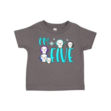 Inktastic I m 5 Cute Penguin Birthday Party Gift Toddler Boy or Toddler Girl T-Shirt
Inktastic I m 5 Cute Penguin Birthday Party Gift Toddler Boy or Toddler Girl T-Shirt