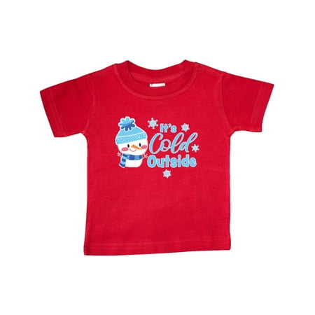 Inktastic It s Cold Outside with Cute Snowman and Snowflakes Gift Baby Boy or Baby Girl T-Shirt
Inktastic It s Cold Outside with Cute Snowman and Snowflakes Gift Baby Boy or Baby Girl T-Shirt