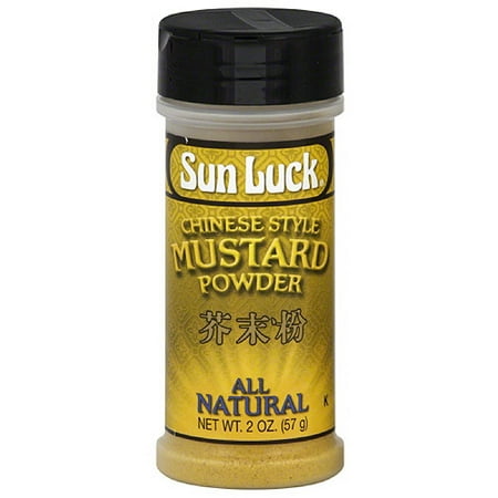 Sun Luck Chinese Style Mustard Powder, 2 oz, (Pack of 6)