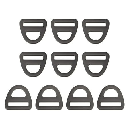 Uxcell 1 25mm Adjuster Triangle with Bar Swivel Clip D Dee Ring Buckle 10Pack Matte Black
Uxcell 1 25mm Adjuster Triangle with Bar Swivel Clip D Dee Ring Buckle 10Pack Matte Black
