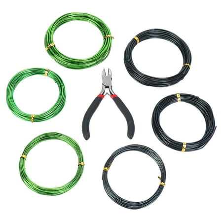 7PCS 5M Training Wires with Wire Cutter Kit Anodized Aluminum Anti-Corrosion Rust Resistant
7PCS 5M Training Wires with Wire Cutter Kit Anodized Aluminum Anti-Corrosion Rust Resistant