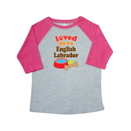 Inktastic English Labrador Dog Lover Gift Toddler Boy or Toddler Girl T-Shirt