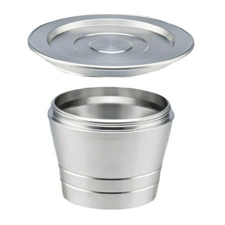 304 Stainless Steel Refillable Coffee Capsule Shell Coffee Filter Recyclable Filling Capsule Cup
304 Stainless Steel Refillable Coffee Capsule Shell Coffee Filter Recyclable Filling Capsule Cup