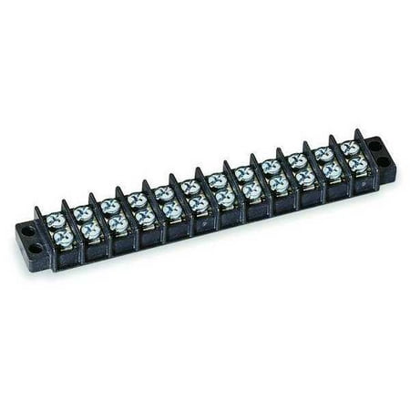 ZoroSelect Terminal Strip 30A 12 Pole 600VAC