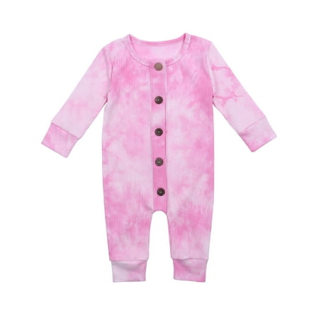 Xingqing Newborn Unisex Baby Boy Girl Button Romper One Piece Jumpsuit Clothes 
Xingqing Newborn Unisex Baby Boy Girl Button Romper One Piece Jumpsuit Clothes