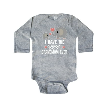 Inktastic Grandmom Best Ever Grandkids Gift Gift Baby Boy or Baby Girl Long Sleeve Bodysuit
Inktastic Grandmom Best Ever Grandkids Gift Gift Baby Boy or Baby Girl Long Sleeve Bodysuit
