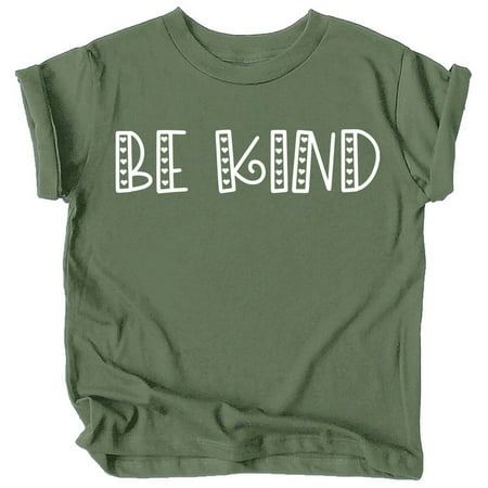 Be Kind Heart Letters Shirt for Baby & Toddler Youth Girls White on Military Green Shirt Medium
Be Kind Heart Letters Shirt for Baby & Toddler Youth Girls White on Military Green Shirt Medium