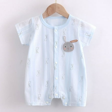 Cute baby color 2023 Summer new 0-3 short sleeve jumpsuit newborn clothes thin romper romper
Cute baby color 2023 Summer new 0-3 short sleeve jumpsuit newborn clothes thin romper romper