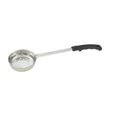6oz Perf Food Portioner One piece Black Stainless Steel 12 packs