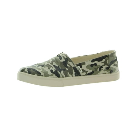 Toms Girls Alpargata Slip On Metallic Fashion Loafers