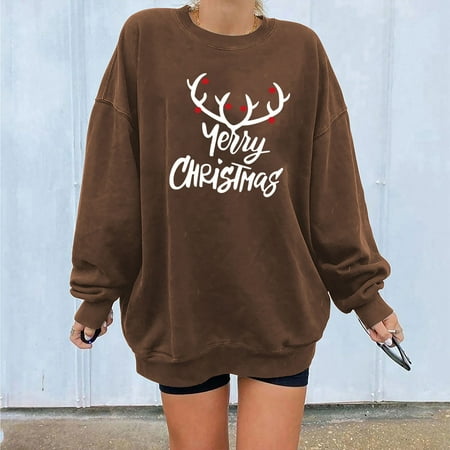 jsaierl Christmas Sweatshirts for Women Crewneck Long Sleeve Shirts Christmas Print Tops Loose Fit Fall Blouse Tee Xmas Pullover
jsaierl Christmas Sweatshirts for Women Crewneck Long Sleeve Shirts Christmas Print Tops Loose Fit Fall Blouse Tee Xmas Pullover