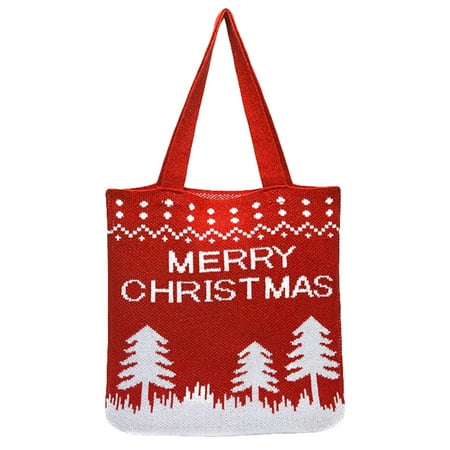Christmas Shoulder Bag 1Pc Christmas Tree Pattern Bag Shoulder Bag Knitting Storage Bag Tote Bag
Christmas Shoulder Bag 1Pc Christmas Tree Pattern Bag Shoulder Bag Knitting Storage Bag Tote Bag