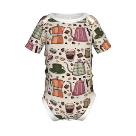 Coaee Vintage Coffee for Soft Baby Short-Sleeve Bodysuit Baby Climbing Clothes Baby Girls Boys Bodysuit Romper-6 Months
Coaee Vintage Coffee for Soft Baby Short-Sleeve Bodysuit Baby Climbing Clothes Baby Girls Boys Bodysuit Romper-6 Months