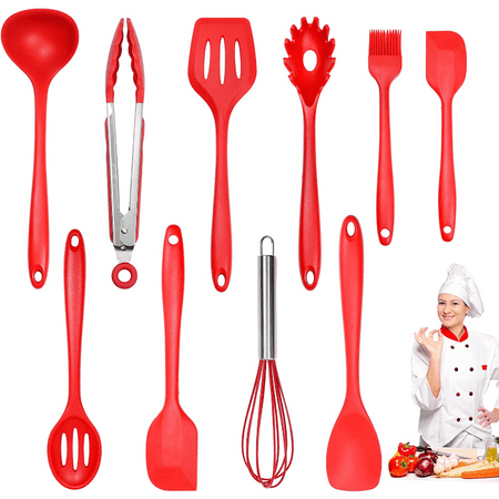 10pcs Kitchen Utensils Set Cooking Utensils Set Kitchen Essentials Silicone Utensil Spatula Set Kitchen Set Spatulas Silicone Heat Resistant Set For Nonstick Cookware BPA Free Dishwasher Safe
10pcs Kitchen Utensils Set Cooking Utensils Set Kitchen Essentials Silicone Utensil Spatula Set Kitchen Set Spatulas Silicone Heat Resistant Set For Nonstick Cookware BPA Free Dishwasher Safe