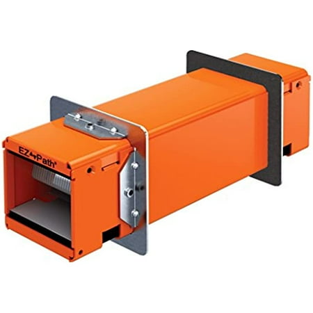 EZ PATH (EZDP33FWS) SERIES 33 UP TO 4 HOURS FIRE RATING PATHWAY DEVICE WITH SQUARE WALL PLATE KIT 3in x 3in (76mm) SQUARE OPENING