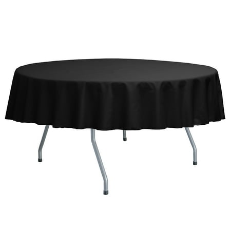 Ultimate Textile (5 Pack) Poly-cotton Twill 72-Inch Round Tablecloth - for Restaurant and Catering Hotel or Home Dining use Black
Ultimate Textile (5 Pack) Poly-cotton Twill 72-Inch Round Tablecloth - for Restaurant and Catering Hotel or Home Dining use Black