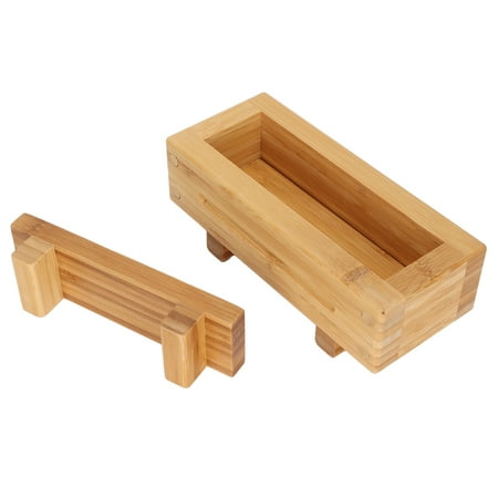Wooden Sushi Press Durable Odorless Rectangular Sushi Rice Box For Kitchen