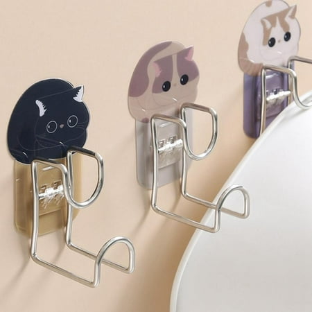 Merotable Animal Cartoon Hook Suction Cup Sucker Waterproof Adhesive Wall Hooks Hangers for Kitchen Bathroom
Merotable Animal Cartoon Hook Suction Cup Sucker Waterproof Adhesive Wall Hooks Hangers for Kitchen Bathroom