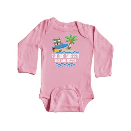 Inktastic Surfing Future Surfer Like Daddy Gift Baby Boy or Baby Girl Long Sleeve Bodysuit
Inktastic Surfing Future Surfer Like Daddy Gift Baby Boy or Baby Girl Long Sleeve Bodysuit
