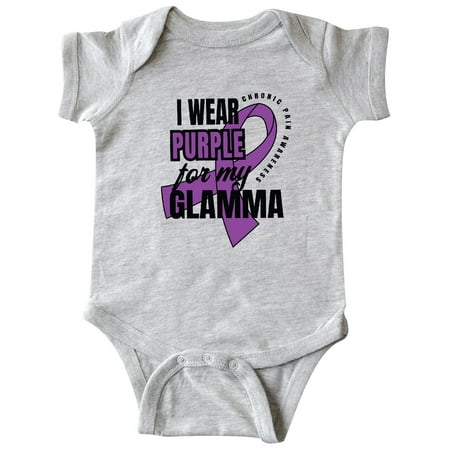 Inktastic Chronic Pain I Wear Purple For My Glamma Gift Baby Boy or Baby Girl Bodysuit
Inktastic Chronic Pain I Wear Purple For My Glamma Gift Baby Boy or Baby Girl Bodysuit