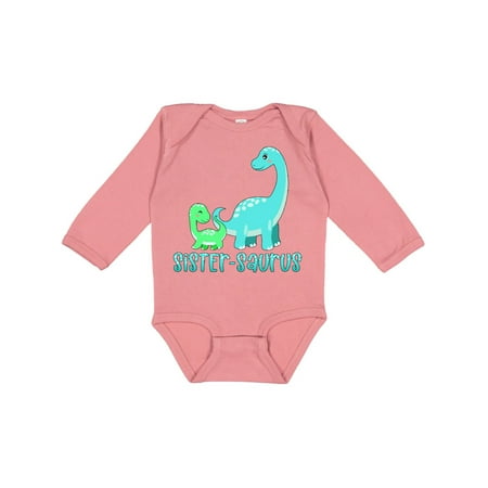 Inktastic Sister-saurus Cute Brontosaurus Family Gift Baby Boy or Baby Girl Long Sleeve Bodysuit
Inktastic Sister-saurus Cute Brontosaurus Family Gift Baby Boy or Baby Girl Long Sleeve Bodysuit