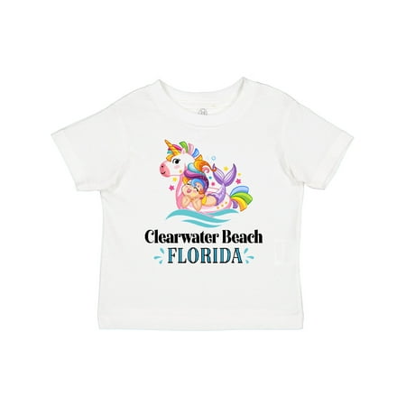 Inktastic Clearwater Beach Florida Gift Toddler Toddler Girl T-Shirt
