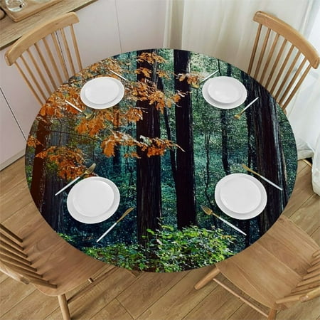 Round Fitted Tablecloth Xmas Christmas Elastic Edge Home Decor Stain Resistant Washable Polyester Table Cover for Patio Picnic BBQ Use Suitable for inch Round Table
Round Fitted Tablecloth Xmas Christmas Elastic Edge Home Decor Stain Resistant Washable Polyester Table Cover for Patio Picnic BBQ Use Suitable for inch Round Table