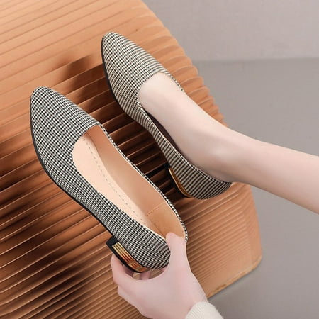 ERTUTUYI Women s Ladies Fashion Casual Pointed Toe Low Heels Slip On Work Shoes Yellow 39
ERTUTUYI Women s Ladies Fashion Casual Pointed Toe Low Heels Slip On Work Shoes Yellow 39