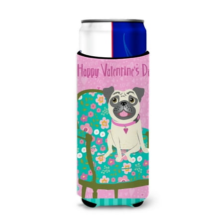 Caroline s Treasures VHA3002MUK Happy Valentine s Day Pug Ultra Beverage Insulators for slim cans Slim Can multicolor
Caroline s Treasures VHA3002MUK Happy Valentine s Day Pug Ultra Beverage Insulators for slim cans Slim Can multicolor