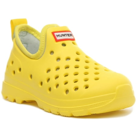 Hunter Original Kid s Lightweight Outdoor Shoes In Yellow Size 12G/11B