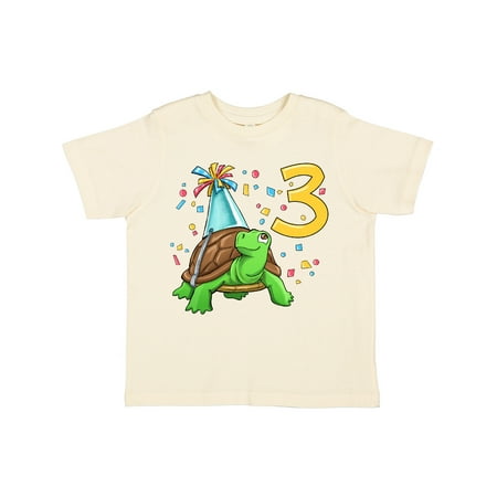 Inktastic 3rd Birthday Cute Turtle in Party Hat with Confetti Gift Toddler Boy or Toddler Girl T-Shirt
Inktastic 3rd Birthday Cute Turtle in Party Hat with Confetti Gift Toddler Boy or Toddler Girl T-Shirt